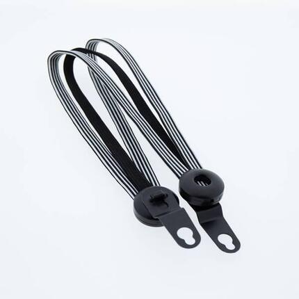 Qibbel Widek Spanngurt Venture 24 schwarze Klammern schwarz und weiß