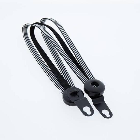 Qibbel Widek Spanngurt Venture 24 schwarze Klammern schwarz und weiß