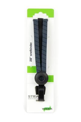 Qibbel triobinder oog met haak 24+2x12mm in zwart blauw grijs