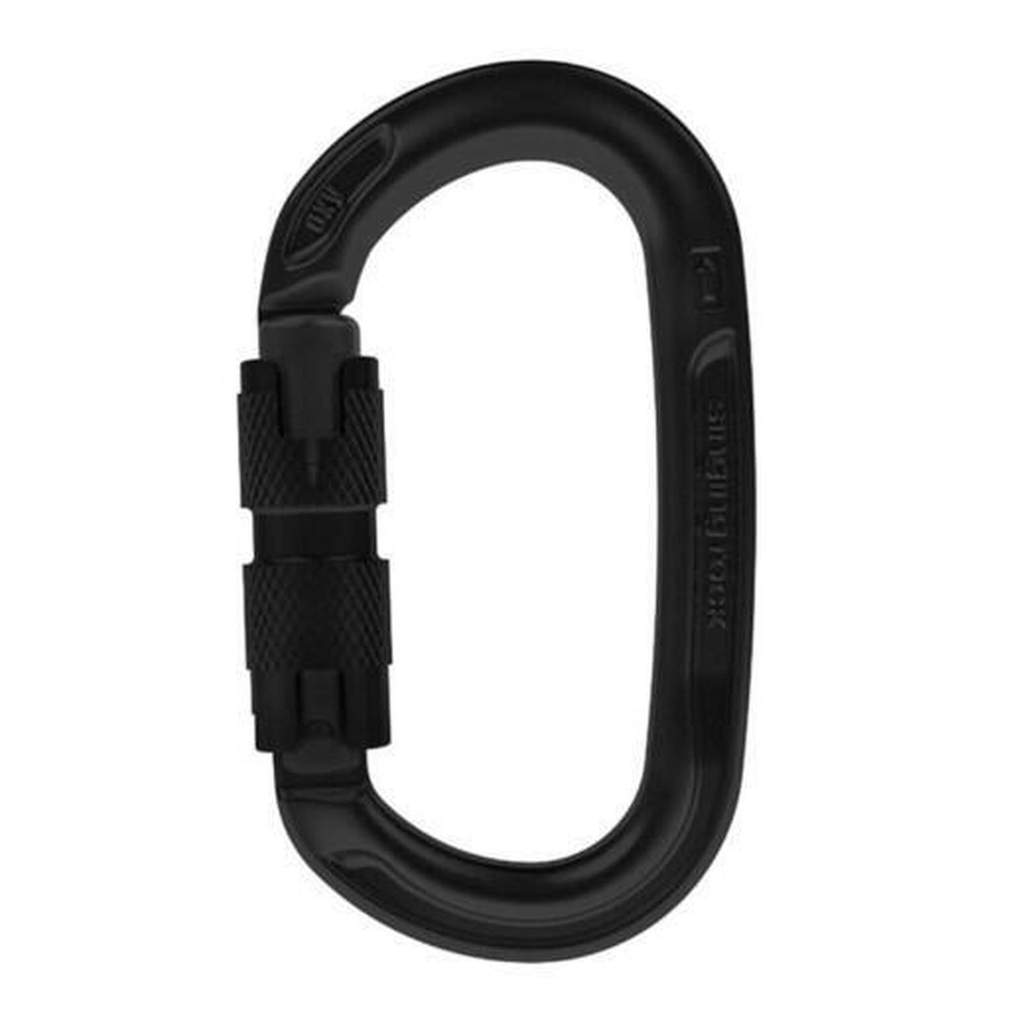 Singing Rock - Singing Rock Oxy Twl Mousqueton Ovale Duralumin Noir Twist-lock 81 G 26 Kn - Mousqueton D'Escalade - Noir - No Size - Decathlon