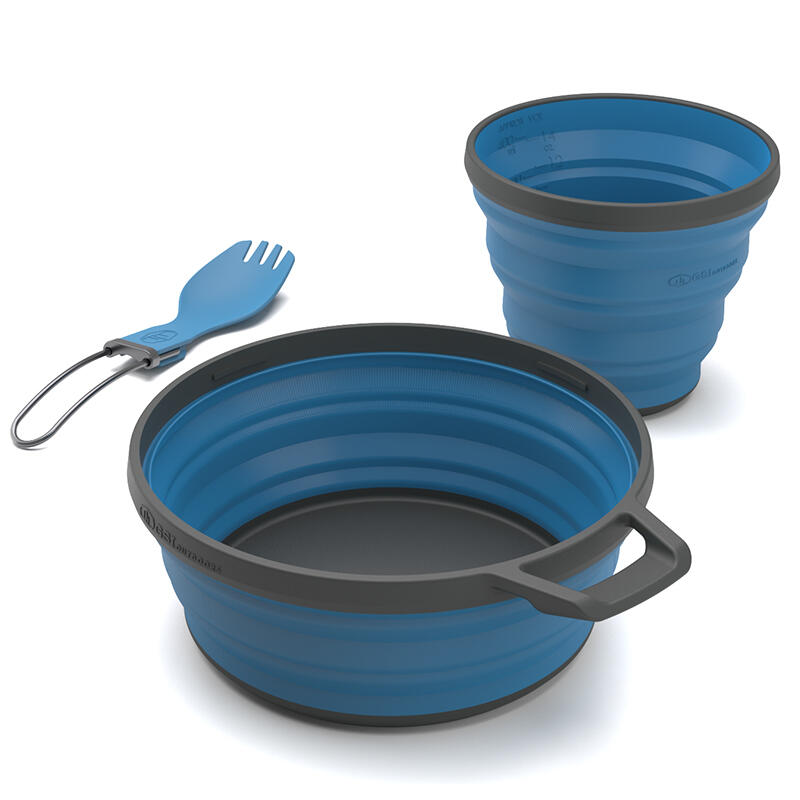 Gsi Outdoors - Ensemble Vaisselle Gsi Escape Pour 1 Personne Léger Emboîtable Résistant Camping - Couteau - No Size - Decathlon