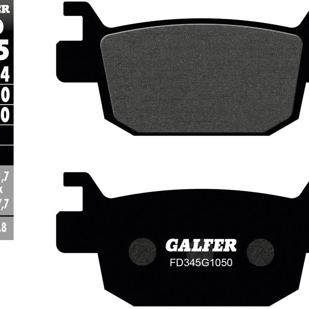 GALFER FD345 (G1054) Semi-Metallic Bicycle Brake Pads.