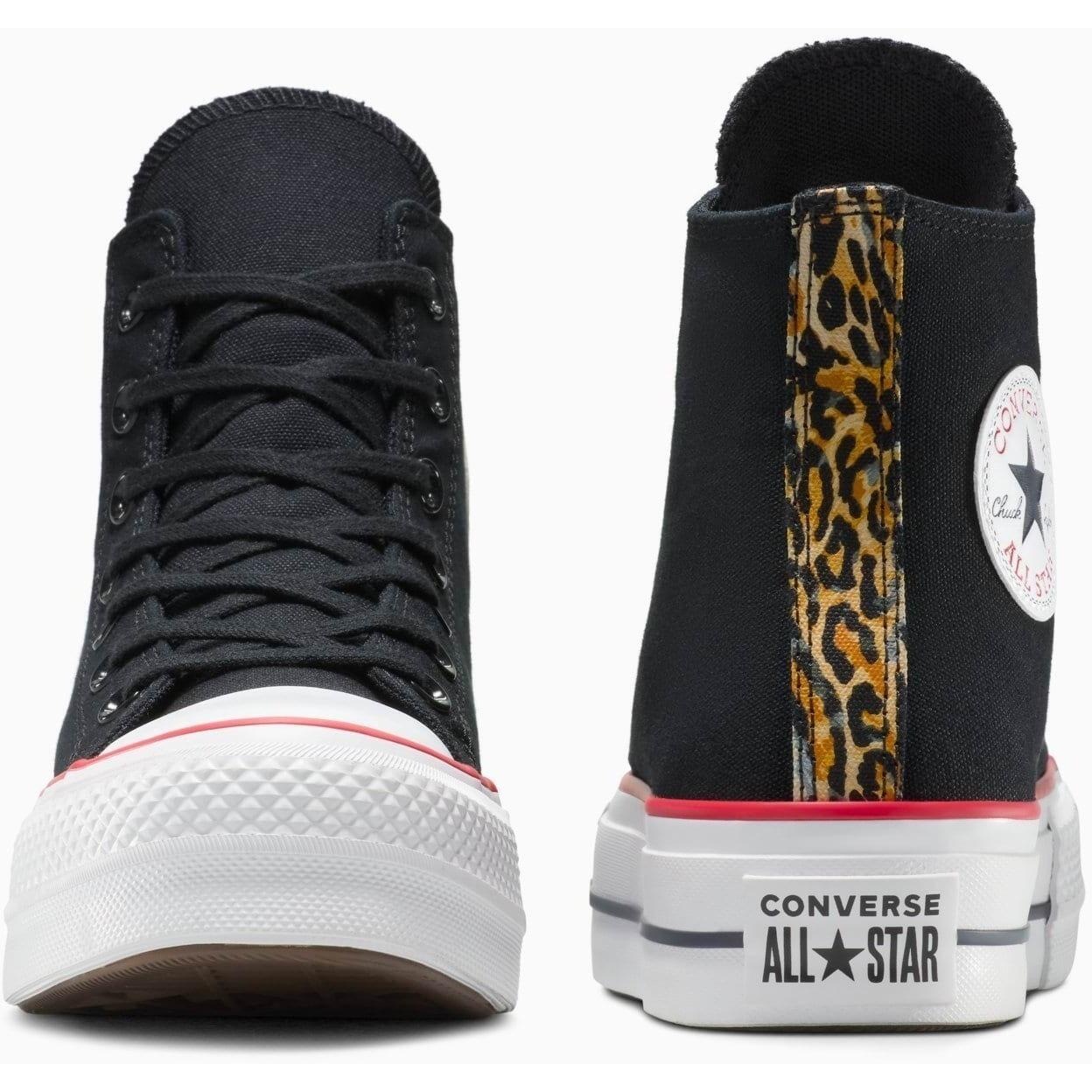 Unisex Cipő, textil - Converse Chuck Taylor All Star Lift Platform Leopard 4/5