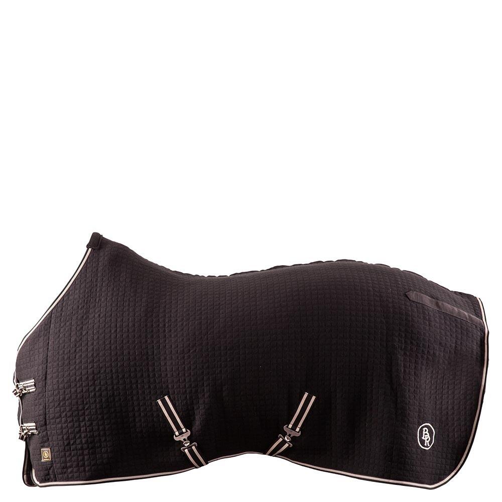 Br - Couverture Séchante Pour Cheval Br Equitation Classic Breeze Ii - Couverture Cheval - Noir - Decathlon