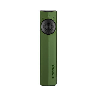 Olight arkfeld pro zaklamp - wit licht, groene laser & uv - od green
