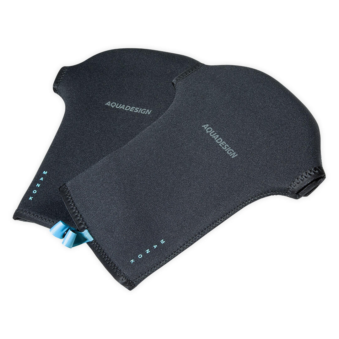 Luvas de neoprene para canoagem/kayak - Manok 3/5
