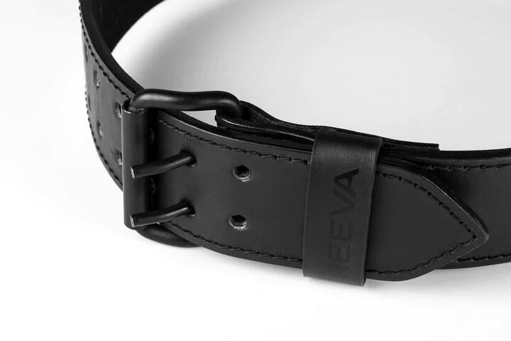 Gewichthebergürtel – Büffelleder – Lifting belt – Schwarz 3/5