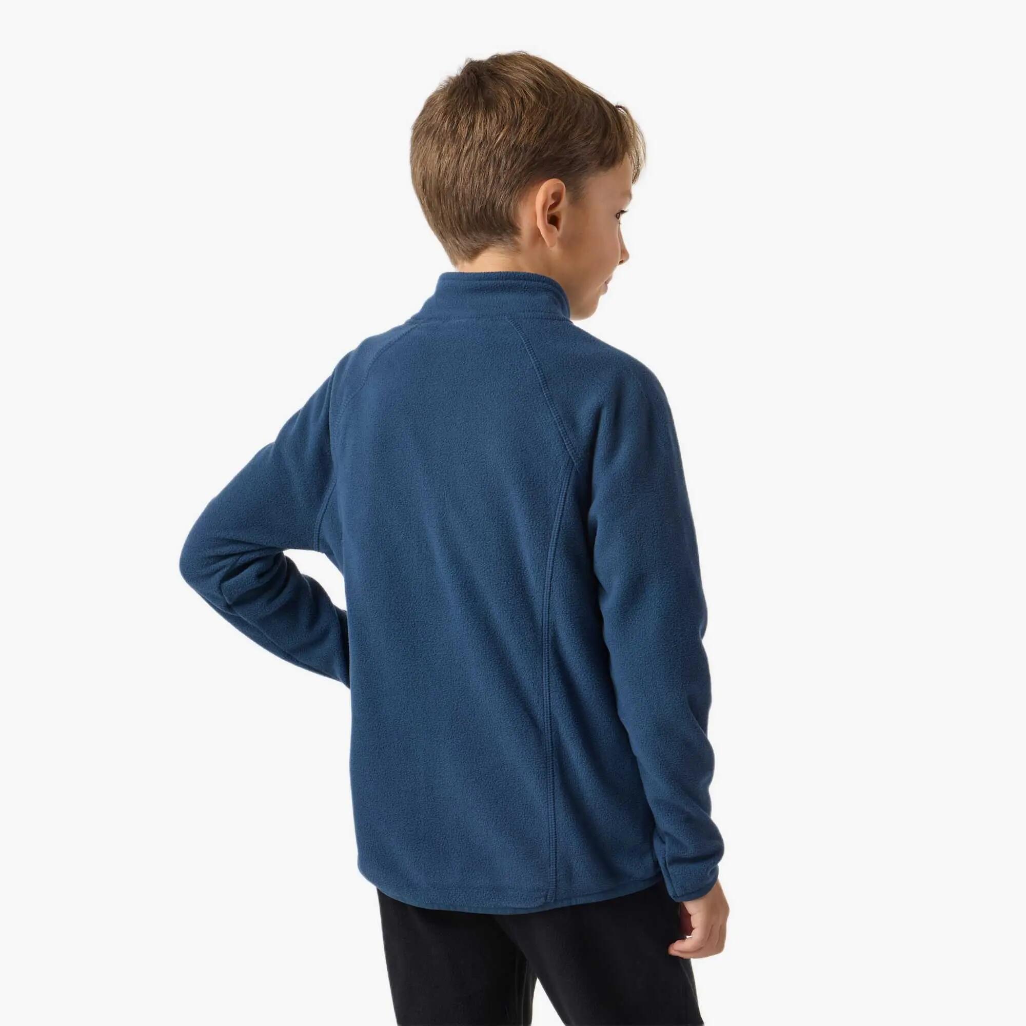 Bluza Polarowa Rozpinana Wędrówki Dziecko Geilo Oddychający 2/7