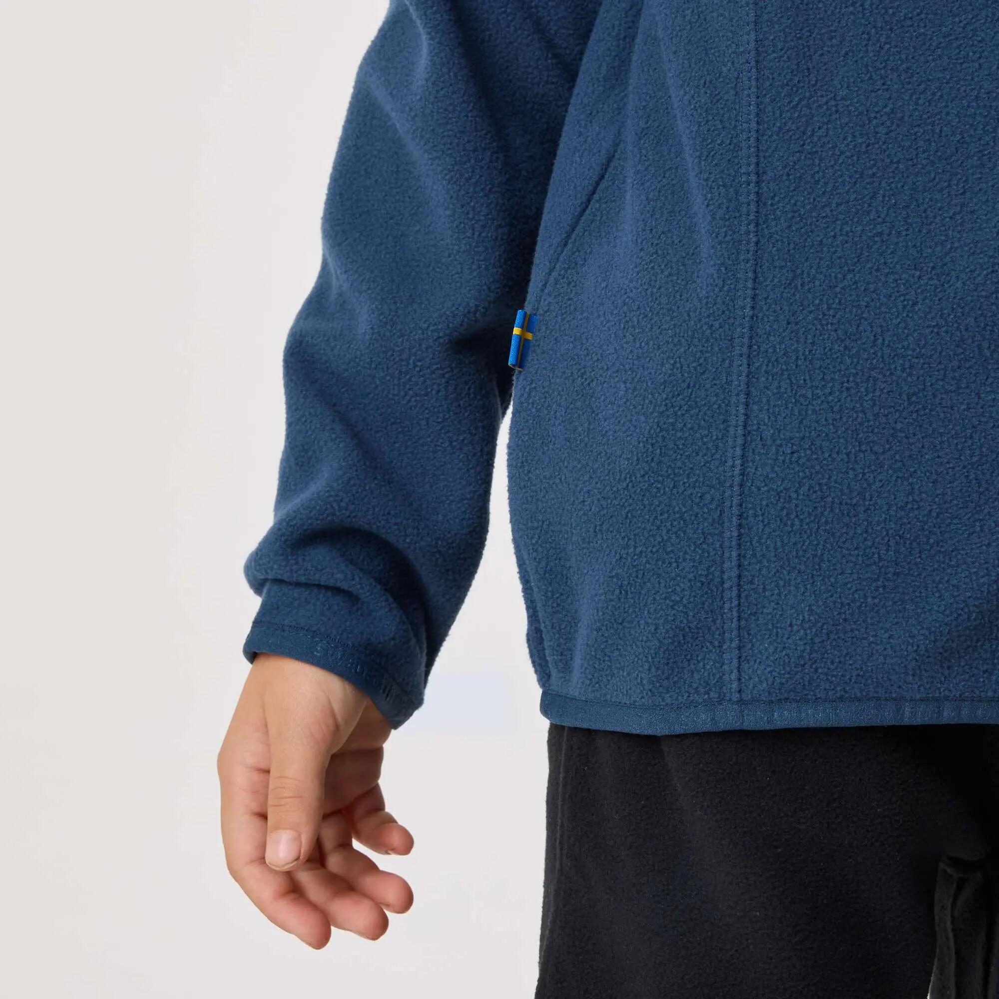 Bluza Polarowa Rozpinana Wędrówki Dziecko Geilo Oddychający 6/7