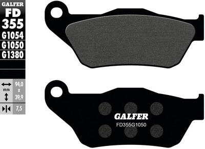 Galfer remblokken "fd355" brake pad fd355 g1050 organic scooter