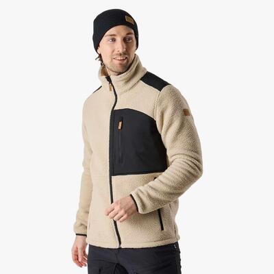 Heren hiking fleece lange mouw full-zip nordkap pile