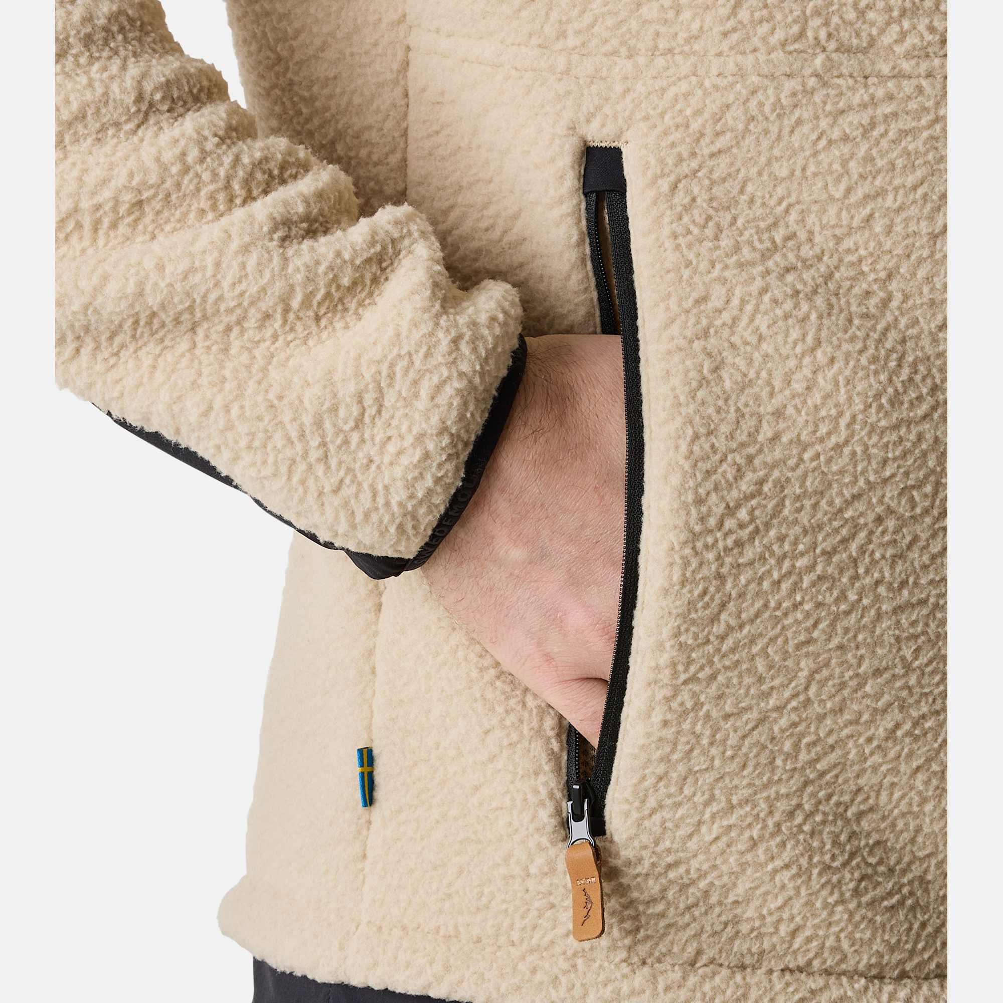 Pile maniche lunghe da escursionismo da uomo Nordkap Pile Jacket 6/7