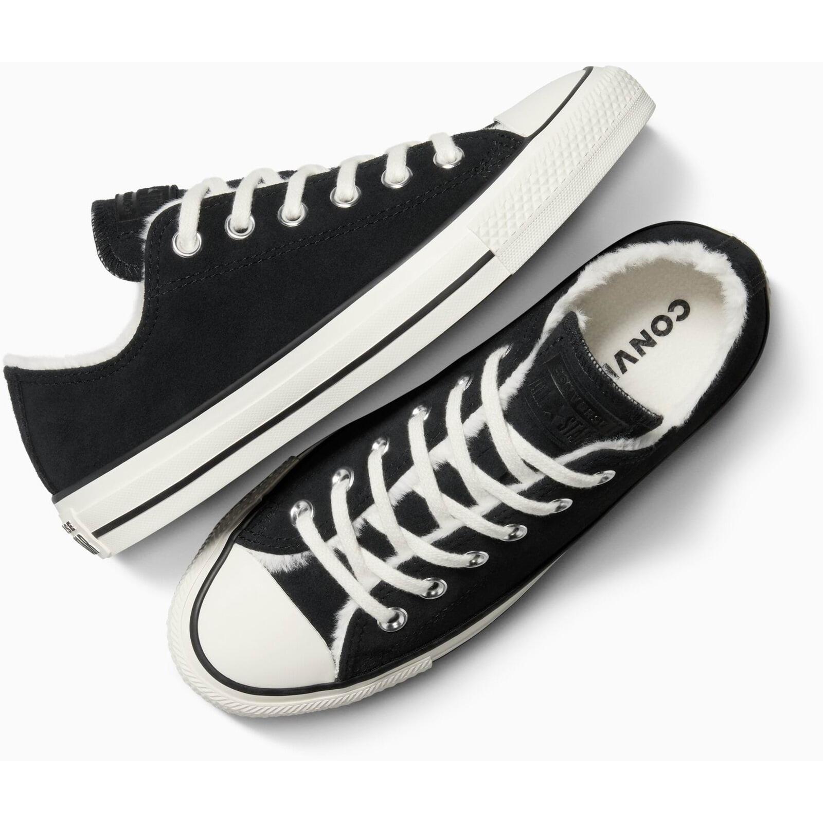 Baskets Converse Chuck Taylor All Star Winter Luxe, Noir, Unisexe 2/5
