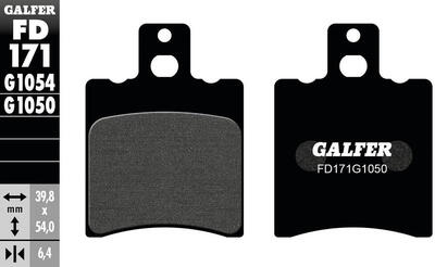 Galfer remblokken fd171 brake pad fd171 g1050 organic