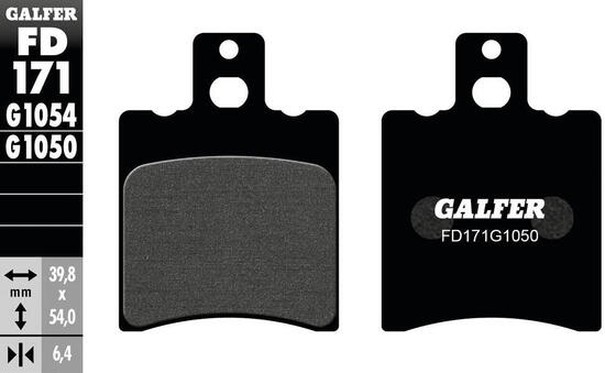 Galfer remblokken fd171 brake pad fd171 g1050 organic