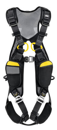 Auffanggurt Petzl Newton Easyfit Größe 1 schwarz-gelb ergonomisch atmungsaktiv