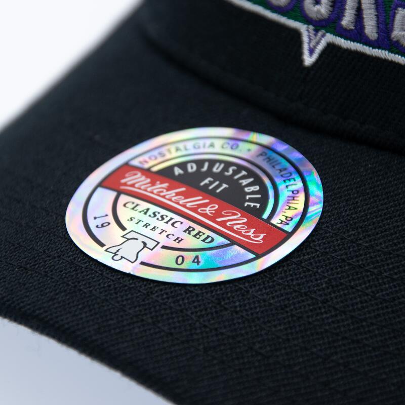 Mitchell & Ness Logo SP Classic Red NBA Team Milwaukee Bucks 3/5
