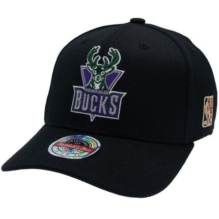 Mitchell & Ness Logo SP Classic Red NBA Team Milwaukee Bucks