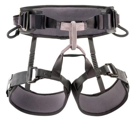 Petzl Falcon Mountain Klettergurt Gr.2 schwarz/grau ultraleicht DOUBLEBACK