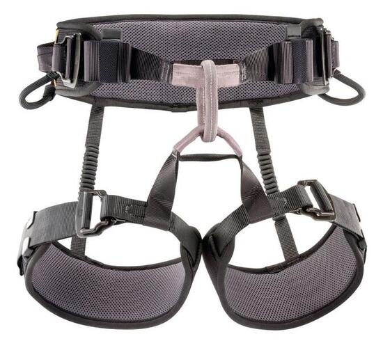 Petzl Falcon Mountain Klettergurt Gr.2 schwarz/grau ultraleicht DOUBLEBACK