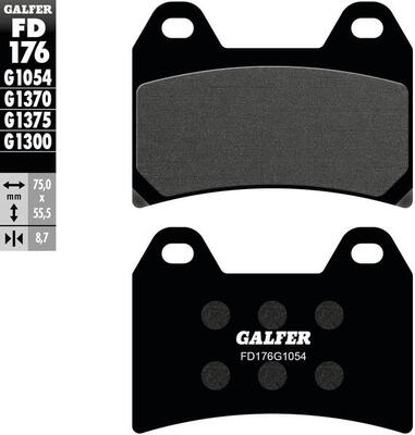 Galfer remblokken fd176 brake pad fd176 g1054 organic