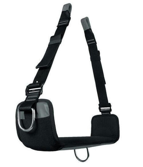 Harnais Singing Rock Franklin noir — robuste, léger, rembourrage ergonomique