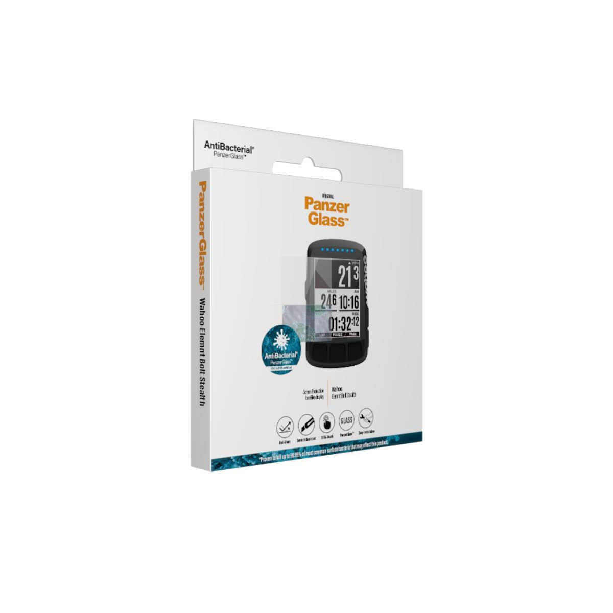 PanzerGlass Vetro Protettivo per Wahoo ELEMNT Bolt - Antiriflesso. 4/5
