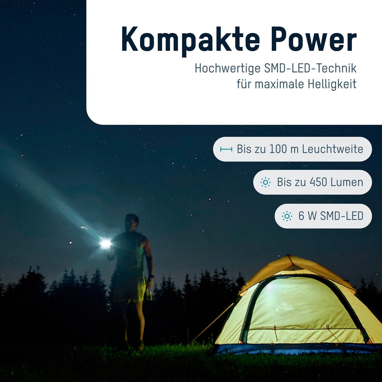 Taschenlampe Survival TS450RF 8/10