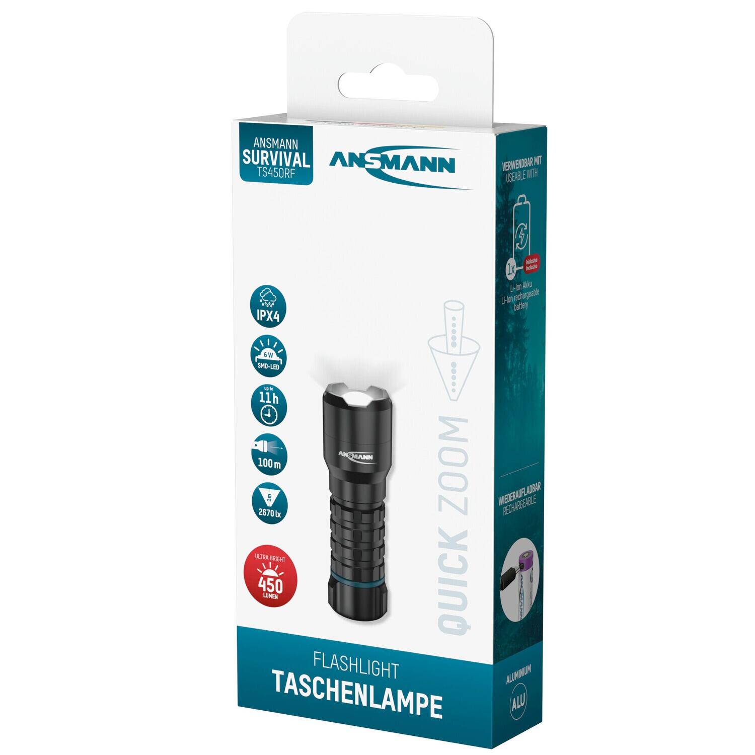 Taschenlampe Survival TS450RF 6/7