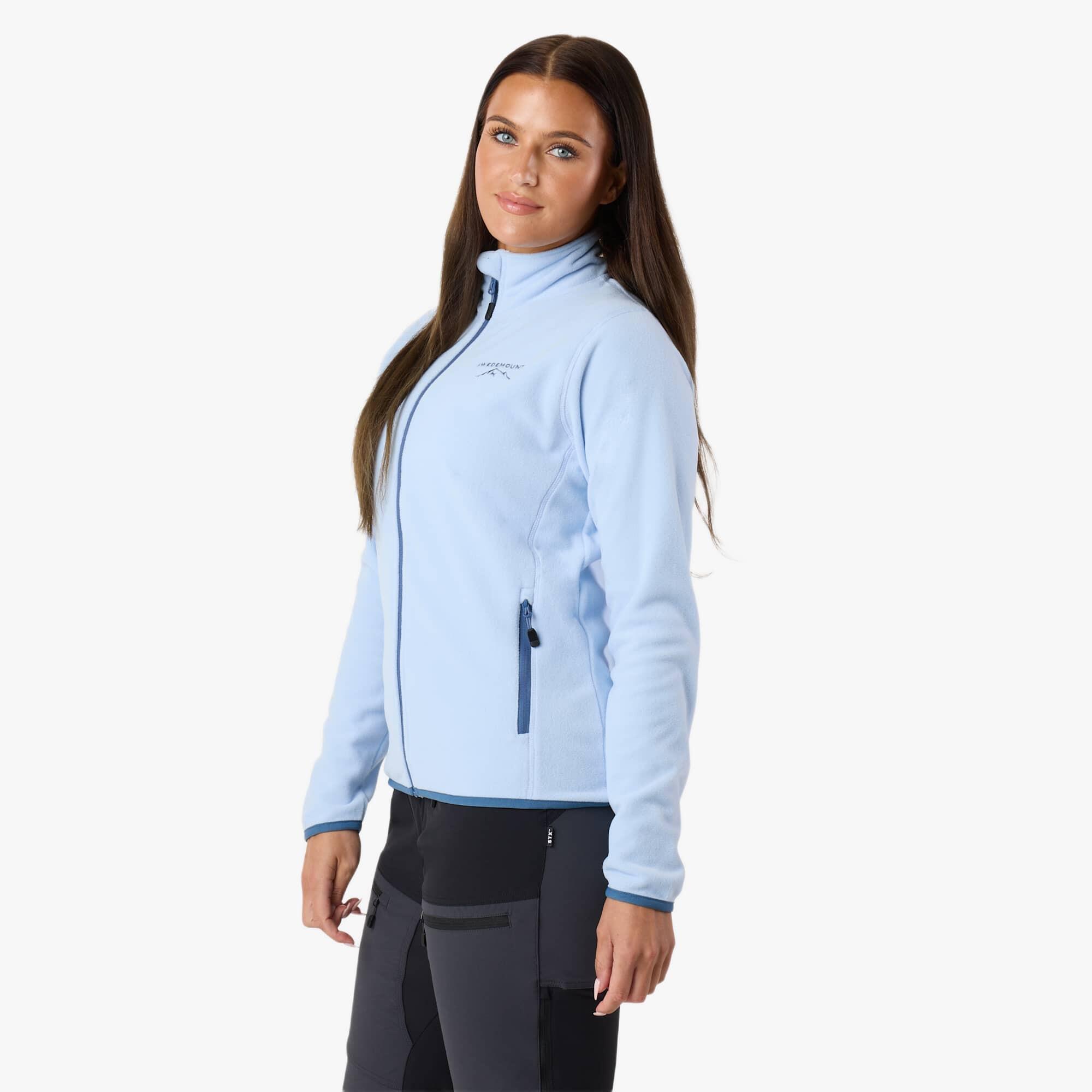 Fleece Longsleeve Full-Zip Wandelen Vrouw Stryn 4-Weg Stretch 4/6