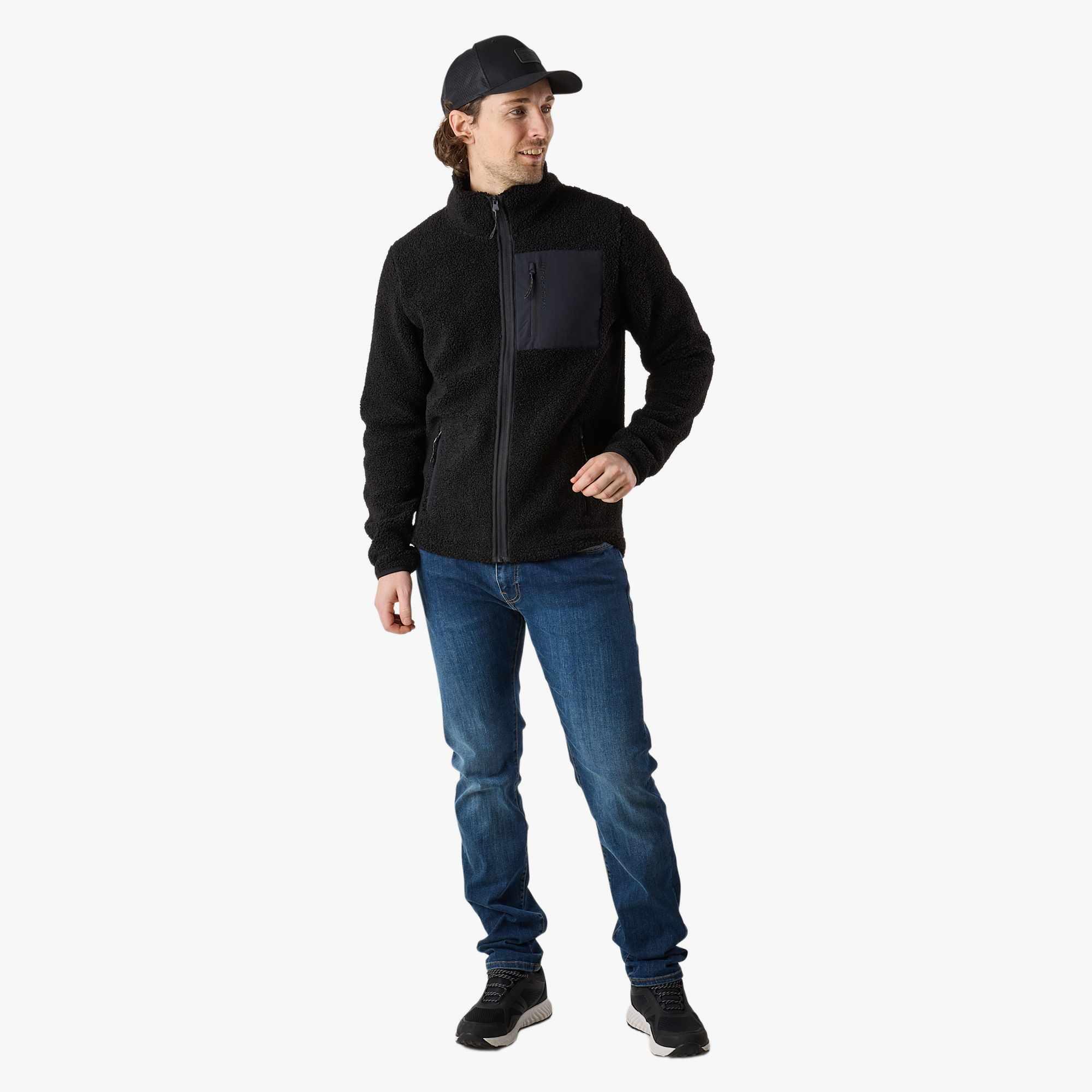 Veste polaire randonnée homme manches longues zippée Lofoten Pile Jacket 3/7