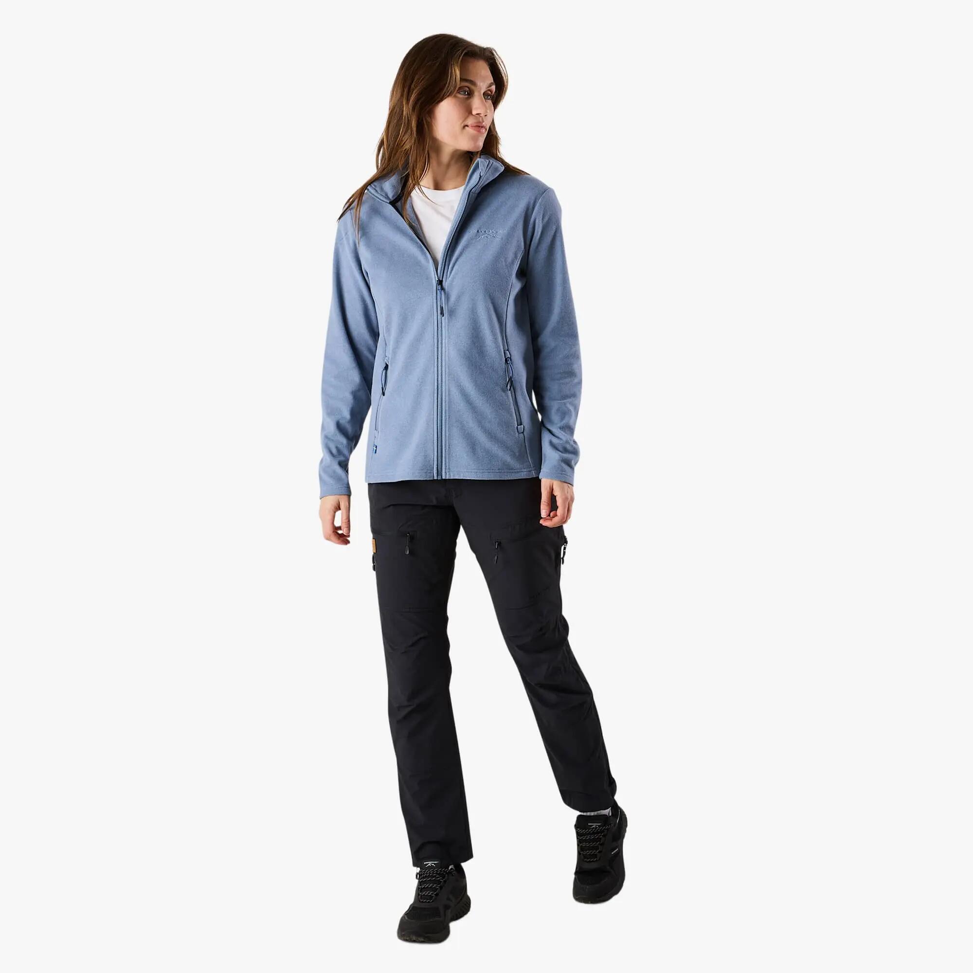 Polaire Intégrale Randonnée Femme Extensible Quatre Directions Lofoten 3/6