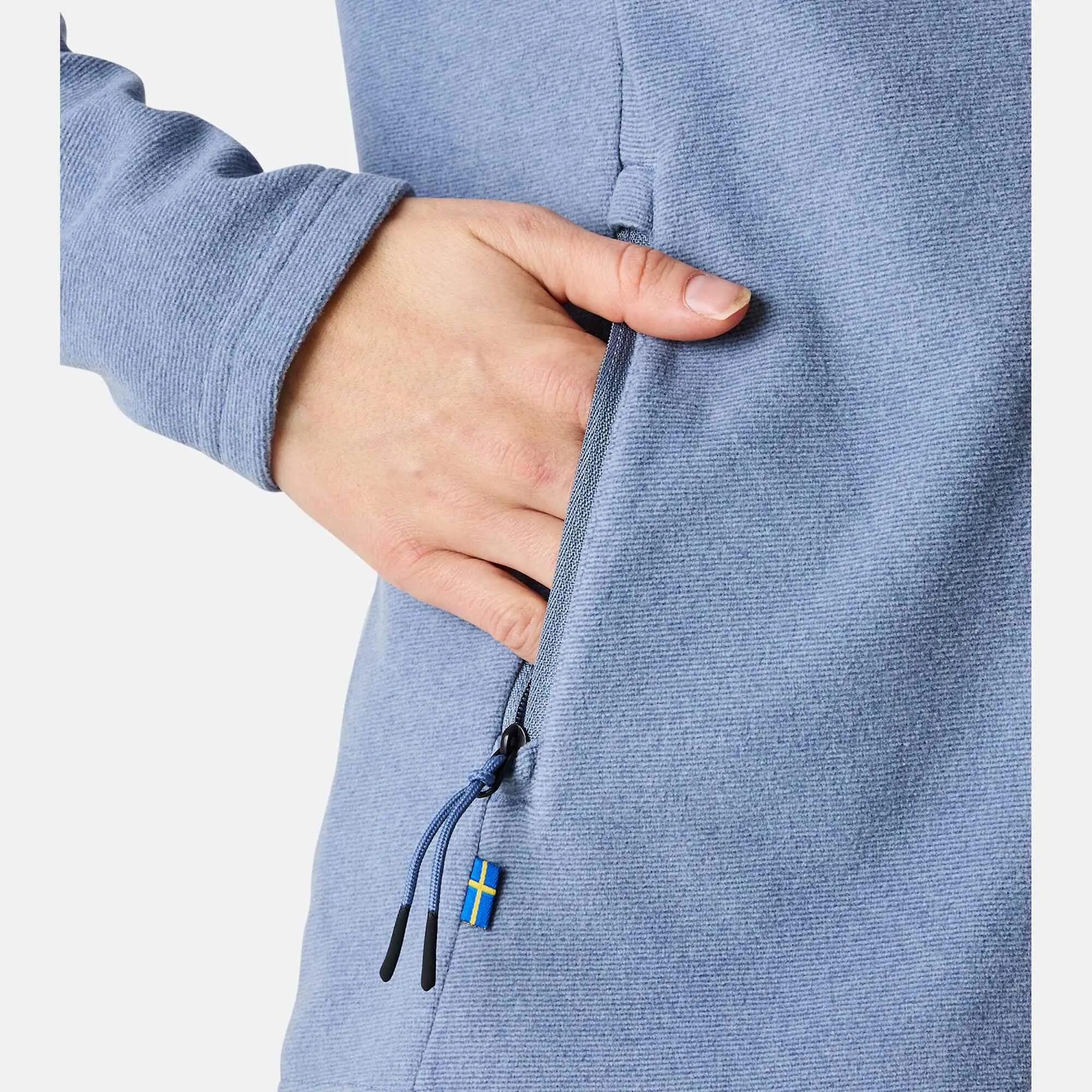 Polaire Intégrale Randonnée Femme Extensible Quatre Directions Lofoten 6/6