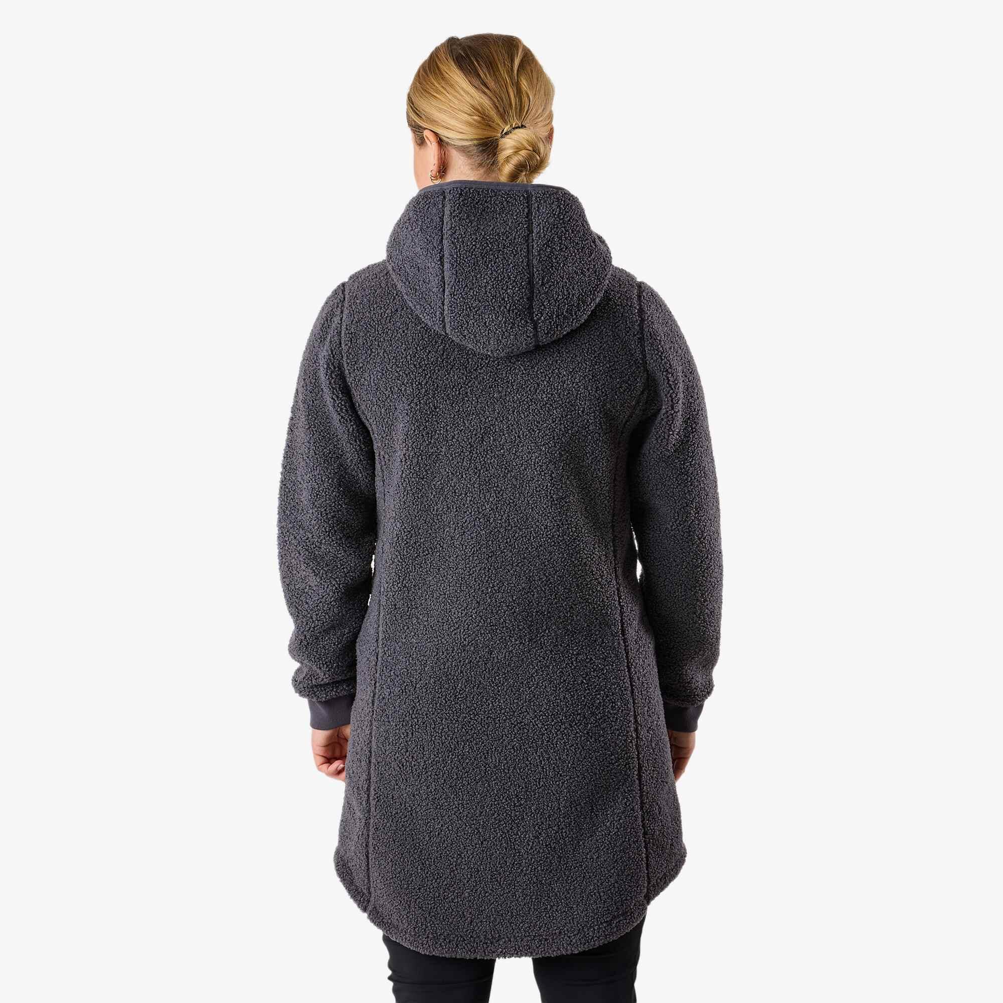 Veste polaire randonnée femme manches longues zippée Lofoten Pile Coat 2/5