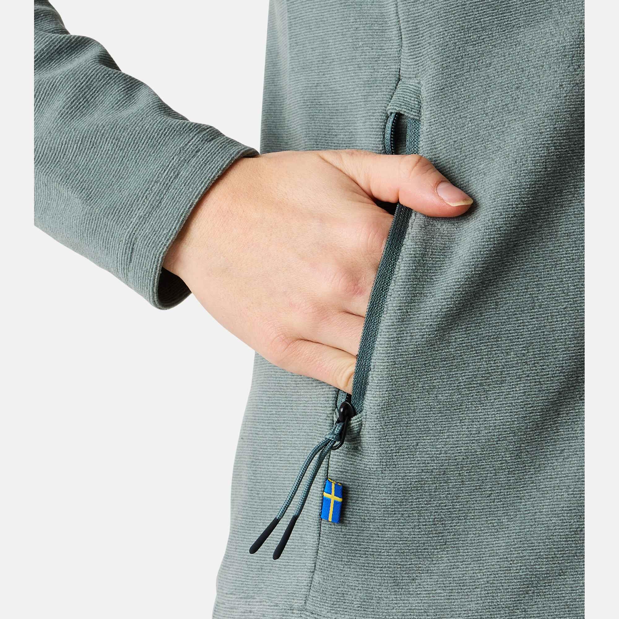 Pile Maniche Lunghe Full-Zip Escursionismo Donna Regolare Lofoten 6/6