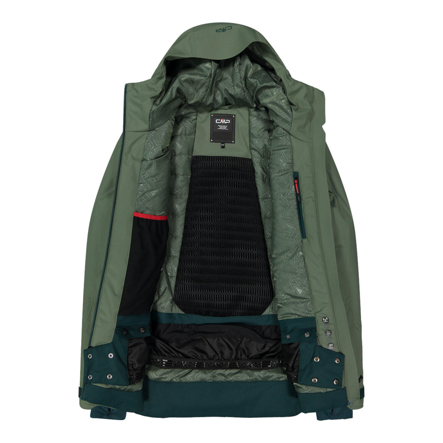 CMP Herren Skijacke Man Jacket Fix Hood 35W2447 3/13