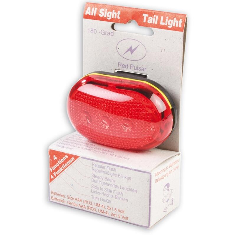 V BIKE Illuminazione a 3 funzioni 3 led + riflettore V Bike