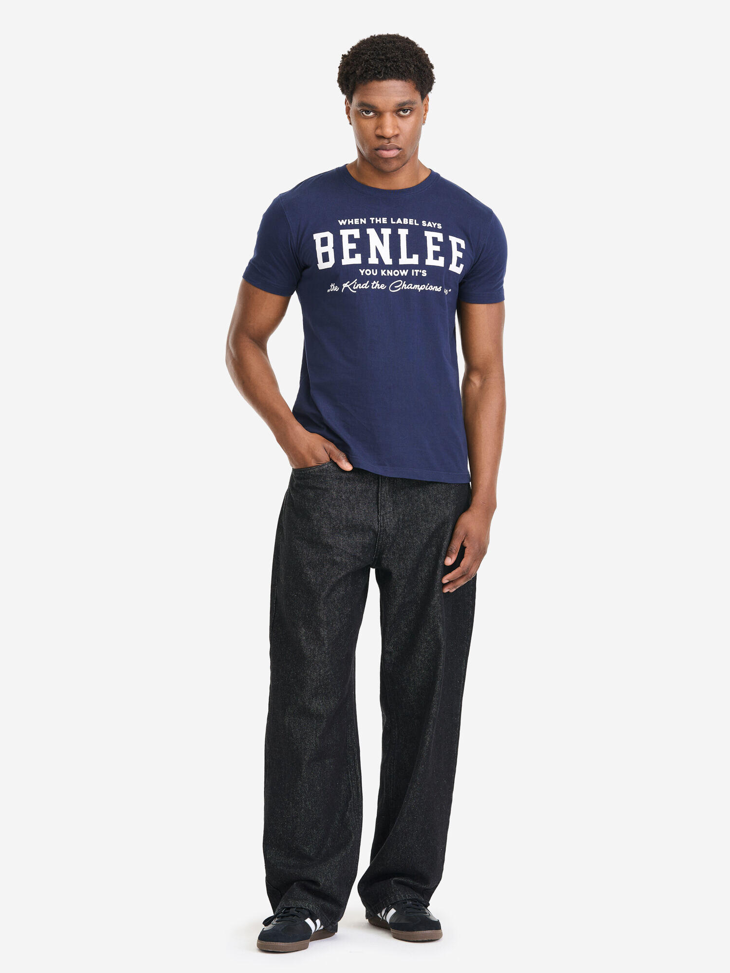 BENLEE Heren-T-shirt normale pasvorm KEYWORTH 3/7