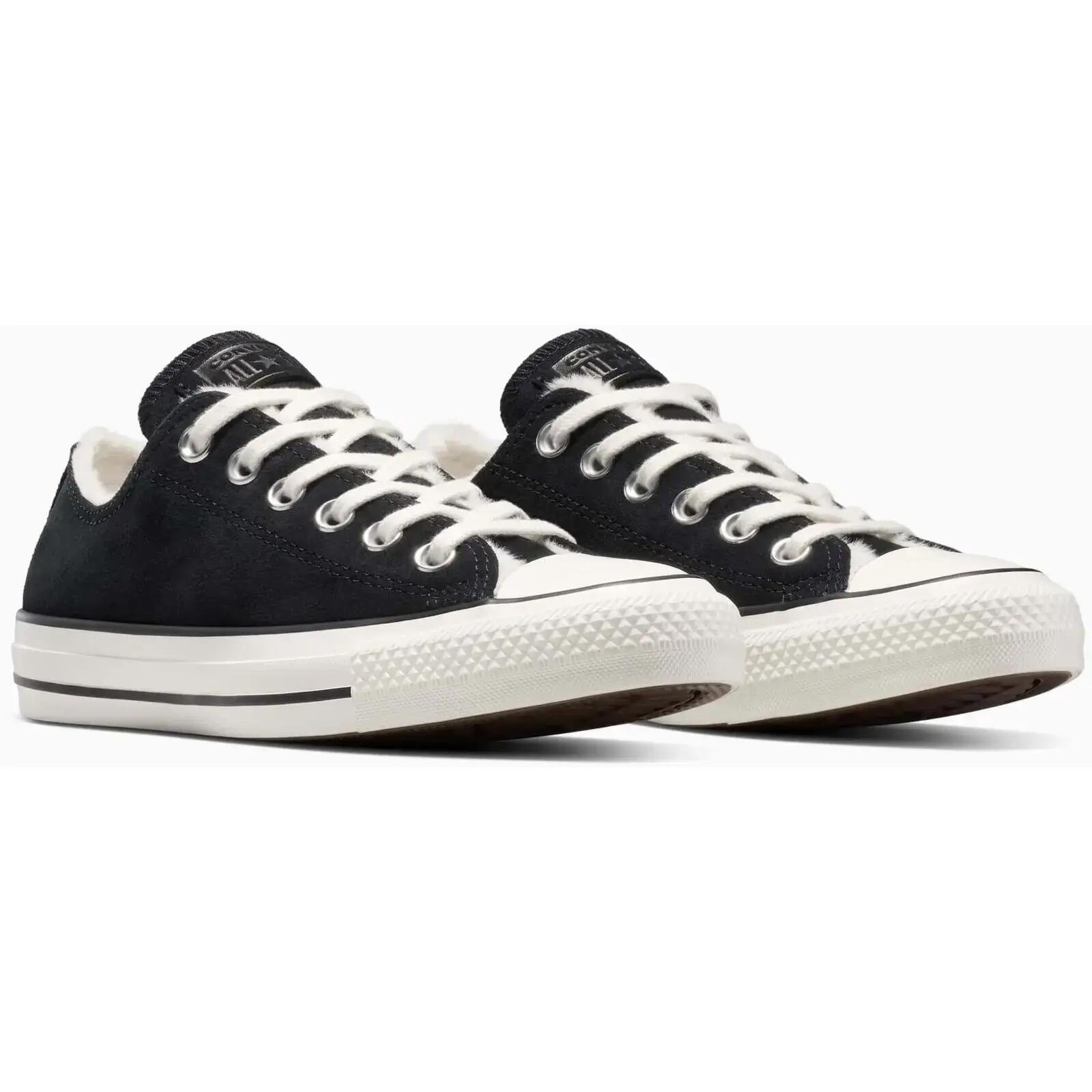 Sneakers Converse Chuck Taylor All Star Winter Luxe, Zwart, Uniseks 4/5