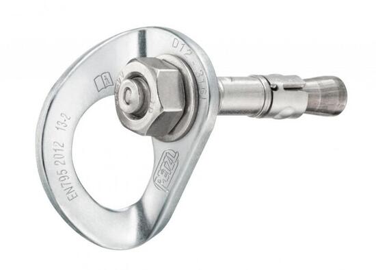 PETZL HERZ-BOHRUNG 12 mm Edelstahl 316L Loch groß Anti-Drehung