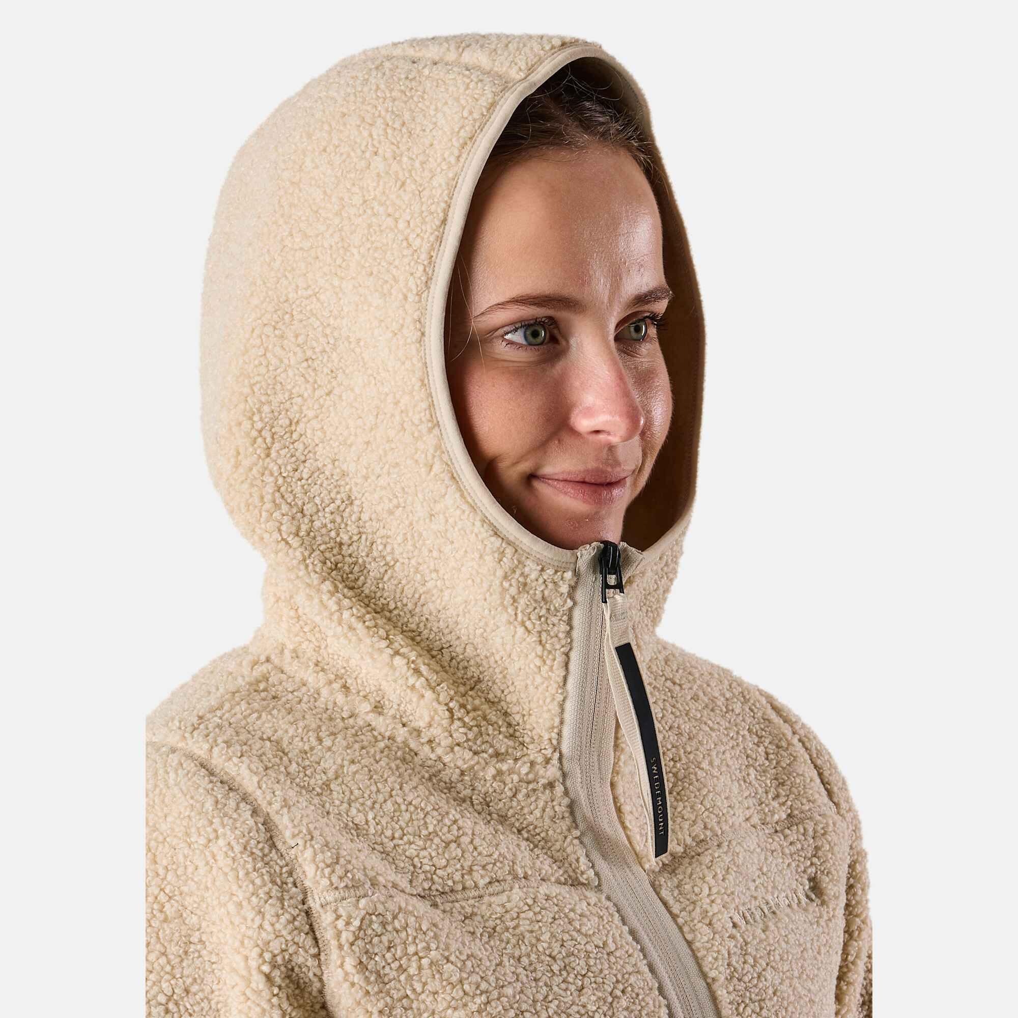 Veste polaire randonnée femme manches longues zippée Lofoten Pile Coat 5/5