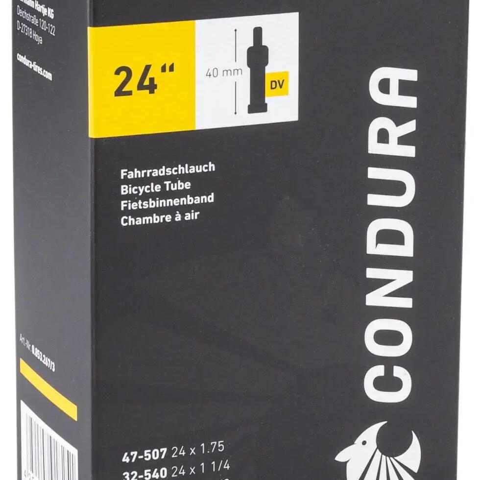 CONDURA 24" inner tube DV40 for wheelchair and bicycle tyres