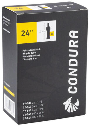 CONDURA binnenband - 24" voor rolstoel tube 24" dv40 32/47-507/541