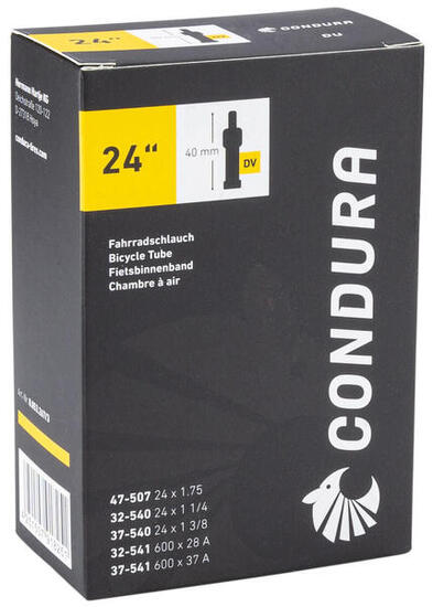 CONDURA binnenband - 24" voor rolstoel tube 24" dv40 32/47-507/541