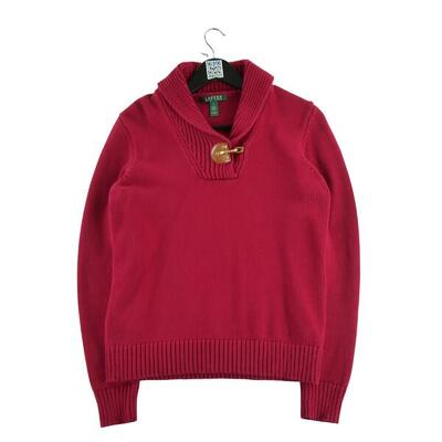 Second life - Damen Roter Pullover - Wie neu