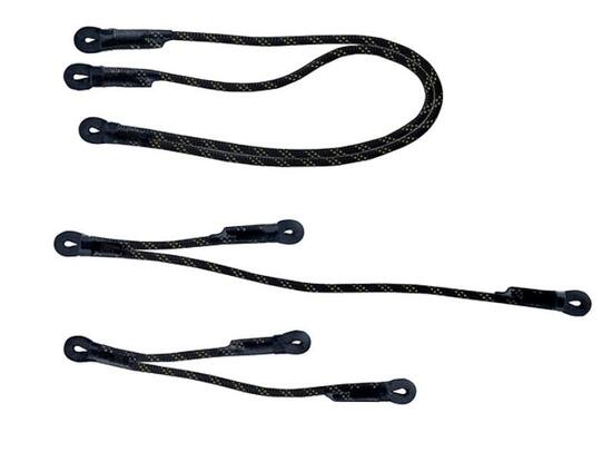 Lanyard Singing Rock corde statique 10,5 mm œillets cousus 100 cm