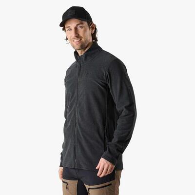 Heren hiking fleece lange mouw met rits lofoten fleece