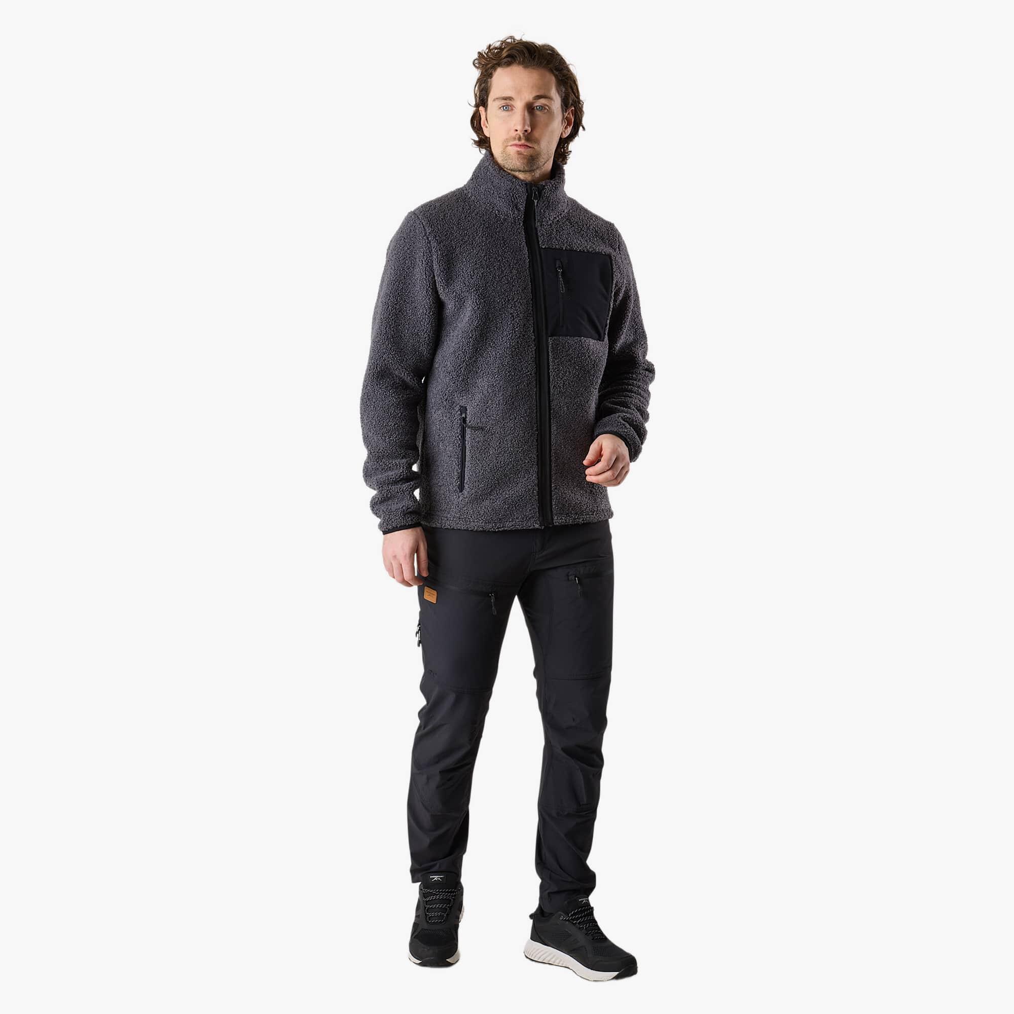 Veste polaire randonnée homme manches longues zippée Lofoten Pile Jacket 3/6