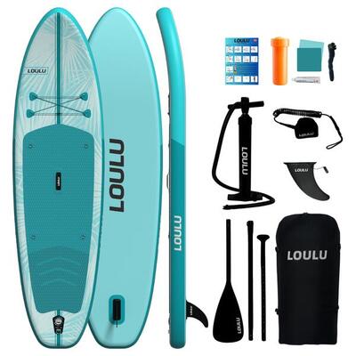 Loulu Aqua SUP Board Complete Set – Tavola Gonfiabile Stabile