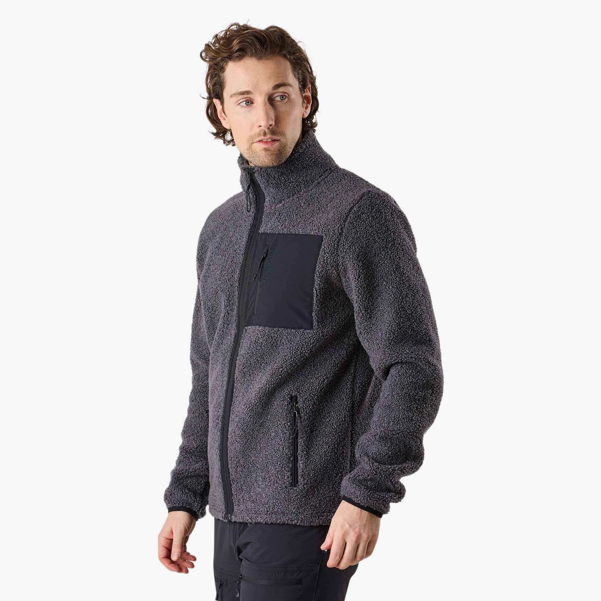 Veste polaire randonnée homme manches longues zippée Lofoten Pile Jacket 4/6